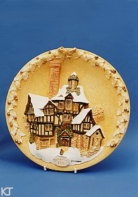 The Scrooge Family Home Plaque