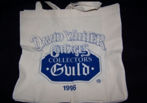 David Winter Cottages Collectors Guild Bag - 1996