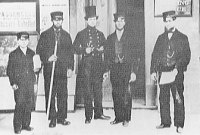 The Stationmaster & his saff